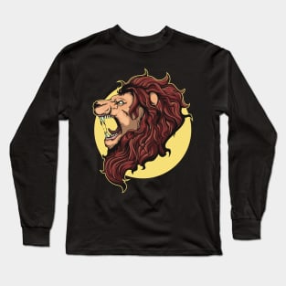 Lion head Long Sleeve T-Shirt